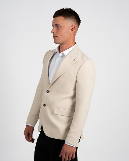 Premium Beige Suit Jacket