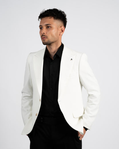 Elegant White Blazer